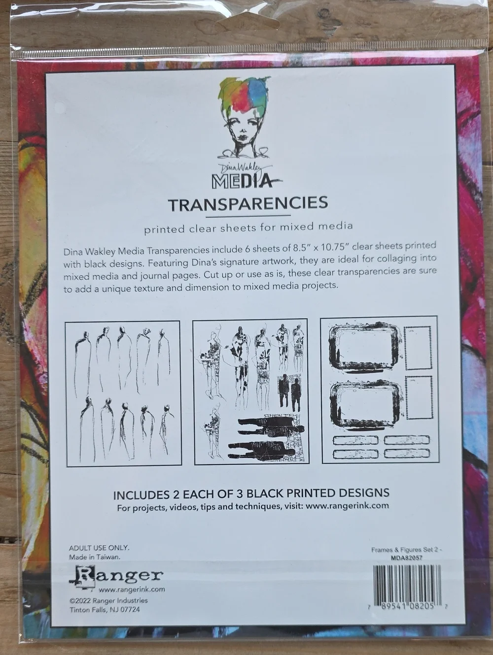 New Dina Wakley Media Transparencies